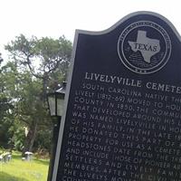 Livelyville Cemetery on Sysoon