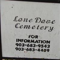 Lone Dove Cemetery on Sysoon