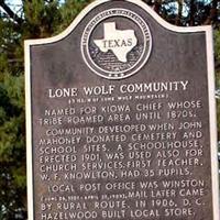 Lone Wolf Cemetery on Sysoon