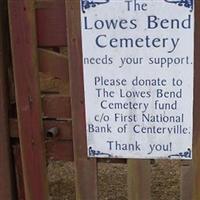 Lowes Bend Cemetery on Sysoon