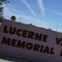 Lucerne Valley Memorial Park on Sysoon