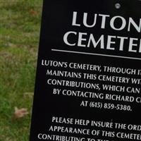 Lutons Cemetery on Sysoon