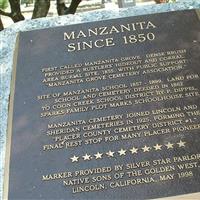 Manzanita Cemetery on Sysoon