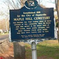 Maple Hill Cemetery on Sysoon