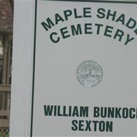 Maple Shade Cemetery on Sysoon