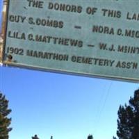 Marathon Cemetery on Sysoon