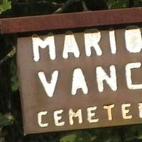 Marion Vance Cemetery on Sysoon