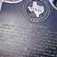 Martha Chapel Cemetery on Sysoon