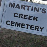 Martins Creek Cemetery on Sysoon