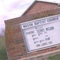 Mason Baptist Church Cemetery on Sysoon