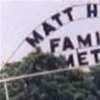 Matt Hickey Family Cemetery on Sysoon