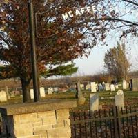 McAffee Cemetery on Sysoon