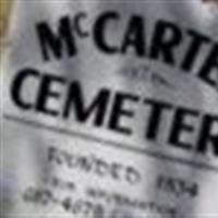 McCarter Cemetery on Sysoon