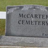 McCarter Cemetery on Sysoon