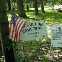 McCollum Cemetery on Sysoon