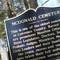 McDonald Cemetery on Sysoon