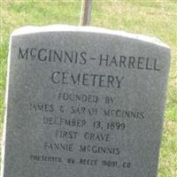 McGinnis Harrell Cemetery on Sysoon