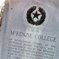 McKenzie Cemetery on Sysoon