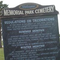 Memorial Park Cemetery on Sysoon