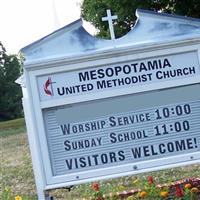 Mesopotamia United Methodist Church Cemetery on Sysoon