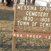 Messina Springs Cemetery on Sysoon