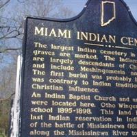 Miami Indian Cemetery on Sysoon