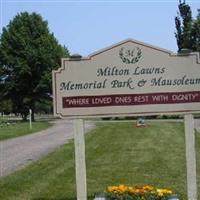 Milton Lawns Memorial Park on Sysoon