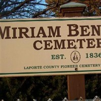 Miriam Benedict Cemetery on Sysoon