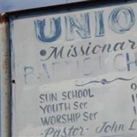 Union Missionary Baptist Church Cemetery on Sysoon