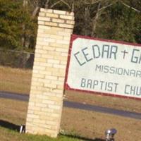 Cedar Grove Missionary Baptist Church Cemetery on Sysoon