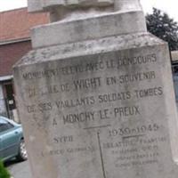 Monchy-le-Preux Town Memorial on Sysoon