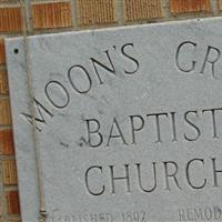 Moons Grove Baptist Church Cemetery on Sysoon