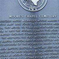 Moores Chapel Cemetery on Sysoon
