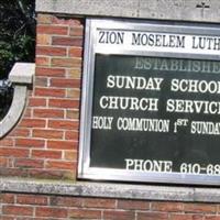 Zion Moselem Lutheran Church Cemetery on Sysoon