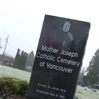 Mother Joseph Catholic Cemetery on Sysoon
