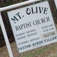 Mount Olive Baptist Church Cemetery on Sysoon
