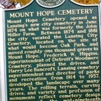 Mount Hope Cemetery Mount Hope Cemetery on Sysoon