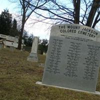 Mount Jackson Colored Cemetery on Sysoon