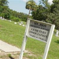 Mount Zion Primitive Baptist Cemetery on Sysoon