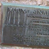 Mount Sinai Cemetery on Sysoon