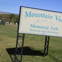 Mountain Vale Memorial Park on Sysoon