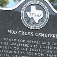 Mud Creek Cemetery on Sysoon