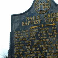 Nails Creek Cemetery on Sysoon