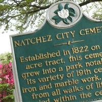Natchez City Cemetery on Sysoon