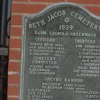 New Beth Jacob Cemetery on Sysoon
