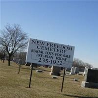 New Freedom Cemetery on Sysoon