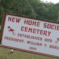 New Home Society Cemetery on Sysoon