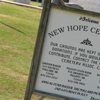 New Hope Cemetery on Sysoon