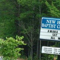 New Hope Cemetery on Sysoon