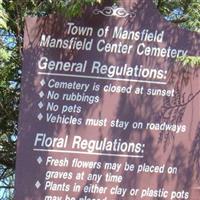 New Mansfield Center Cemetery on Sysoon